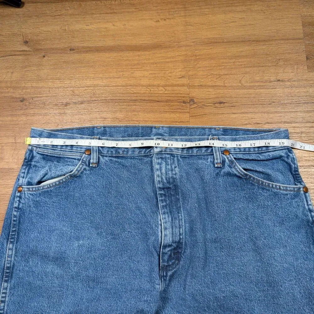 Wrangler 13MWZGK Cowboy Cut Jeans 40x30 Blue Original Fit Westerm Rigid Denim